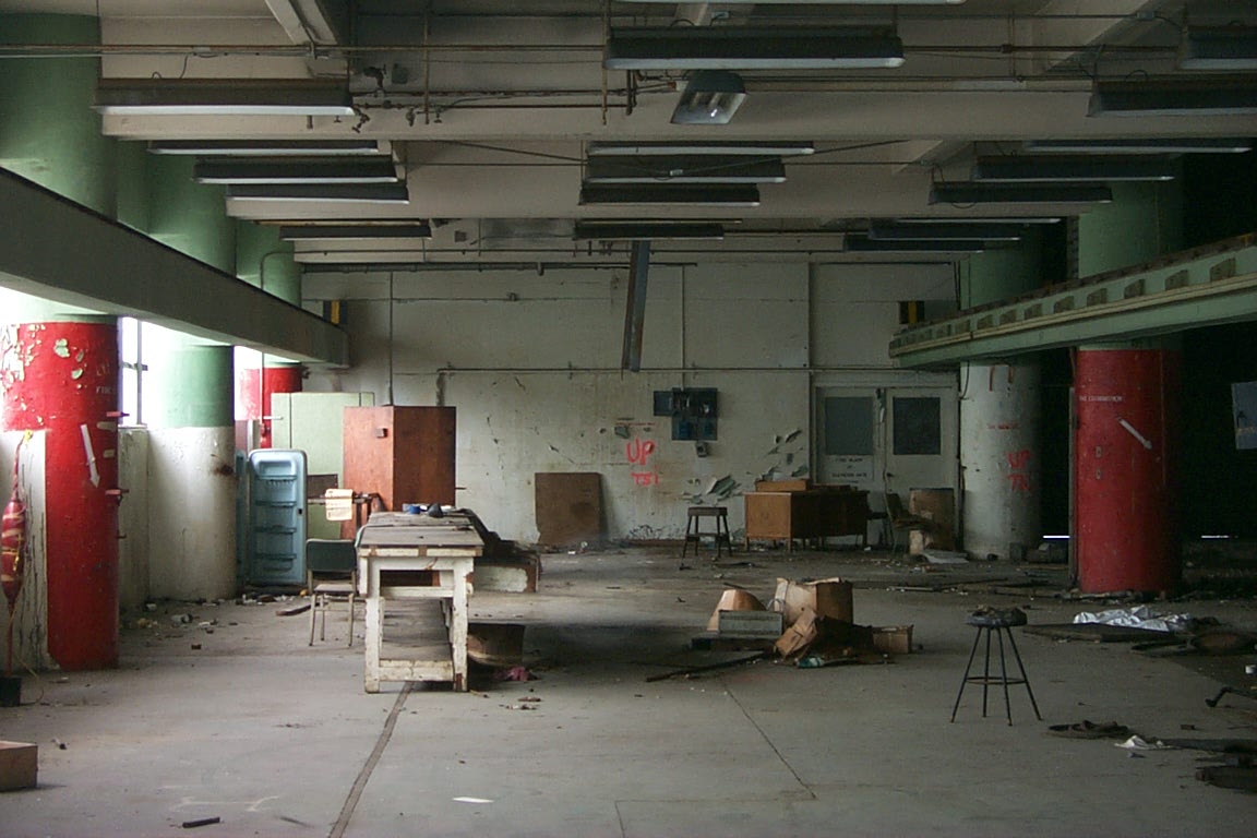 abandoned room