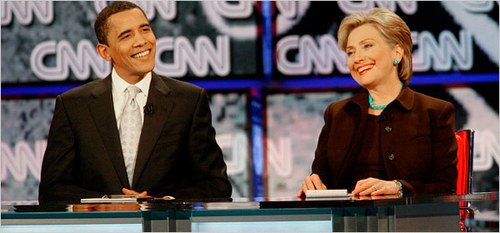 Hillary and Obama, Nice Nice