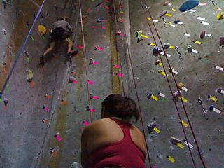 Whitaker Climbs the Crack