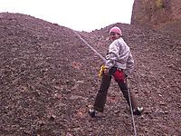janet on rappel