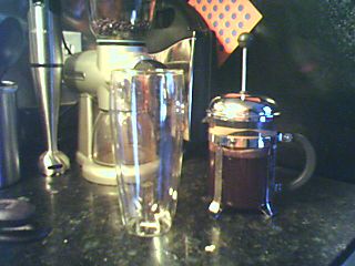 Coffee. French Press. Hot. Make it so.