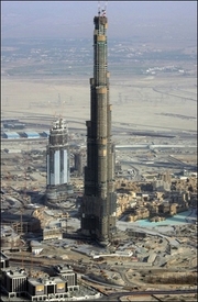 The Burj Dubai is Fucking Tall