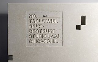This Table Will Self Destruct