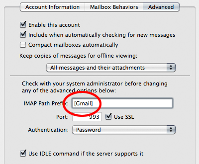 Apple Mail Settings 2