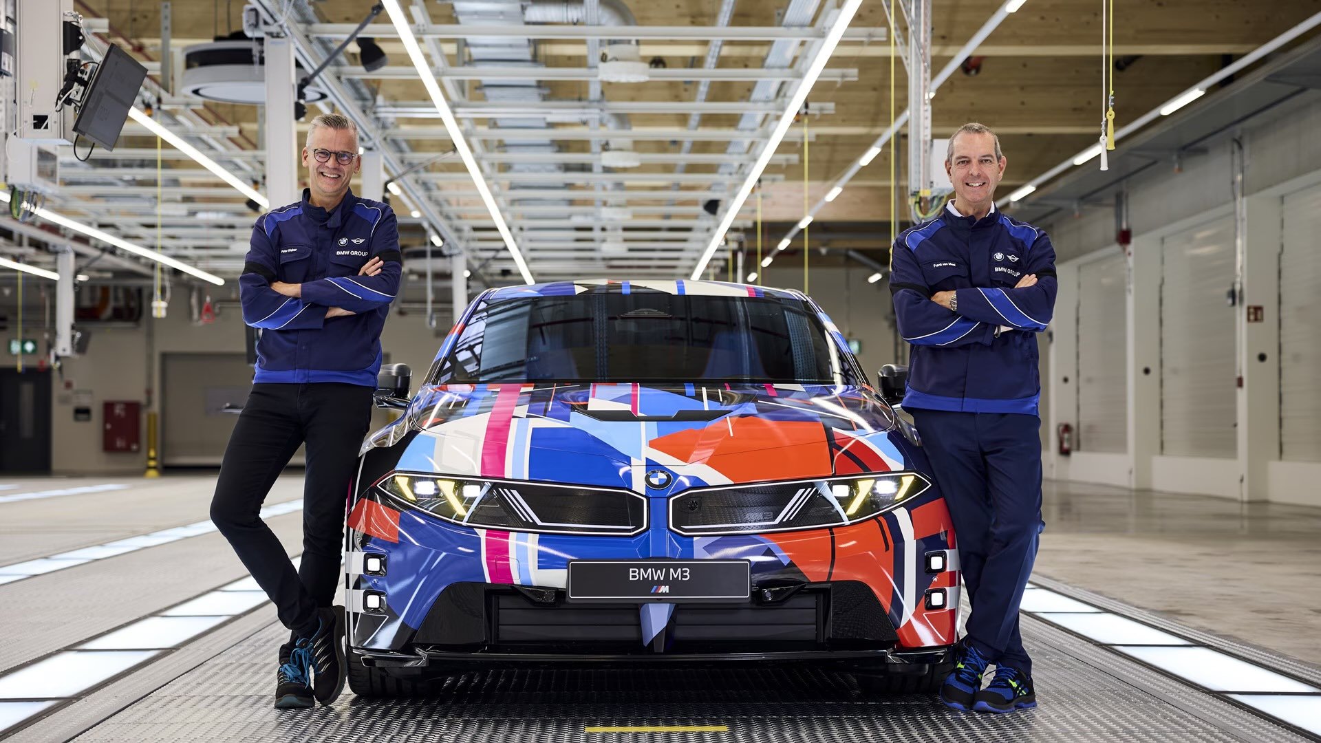 Preproduction BMW M3 Electric